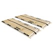 Somieres de cama 2 uds con 28 láminas 7 zonas 70x200 cm