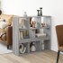 Separador de ambientes madera gris Sonoma 100x33x94,5