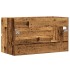 Mueble de lavabo madera ingeniería envejecida 90x38,5x45