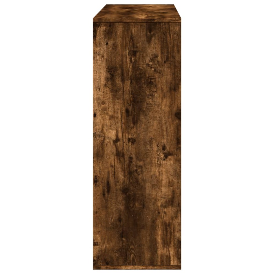 Separador de ambientes madera roble ahumado 100x33x94,5