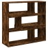Separador de ambientes madera roble ahumado 100x33x94,5