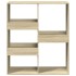 Separador de ambientes madera roble Sonoma 100x33x115