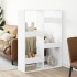 Separador de ambientes madera ingeniería blanco 100x33x135