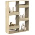 Separador de ambientes madera roble Sonoma 100x33x135