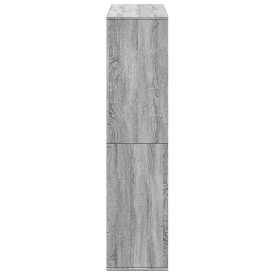 Separador de ambientes madera gris Sonoma 100x33x135