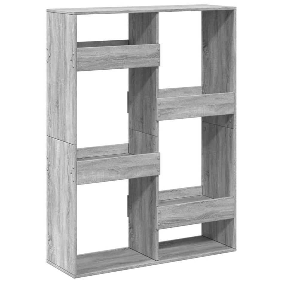 Separador de ambientes madera gris Sonoma 100x33x135