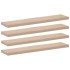 Estantes flotantes 4 uds madera de ingeniería 110x23,5x4