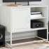 Mueble para TV de acero verde oliva 100,5x39x60,5