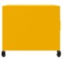 Mesa de centro acero amarillo mostaza 68x50x43,5