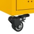 Mesa de centro acero amarillo mostaza 68x50x43,5