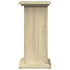 Pedestal expositor con almacenaje roble Sonoma 31x30x60