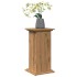 Pedestal expositor con almacenaje roble artisan 31x30x60
