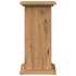 Pedestal expositor con almacenaje roble artisan 31x30x60