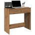 Escritorio de madera de ingeniería roble artisian 80x40x75