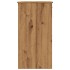 Escritorio de madera de ingeniería roble artisian 80x40x75