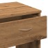 Escritorio de madera de ingeniería roble artisian 80x40x75