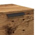 Aparador de madera de ingeniería envejecida 60x30x70