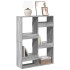 Estantería de madera de ingeniería gris Sonoma 100x33x135
