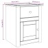 Mesita de noche Panama madera maciza de pino 46x40x57