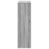 Librería divisor 3 niveles madera gris Sonoma 99x29x99