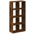 Librería divisora madera roble ahumado