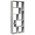 Librería divisora madera ingeniería gris hormigón