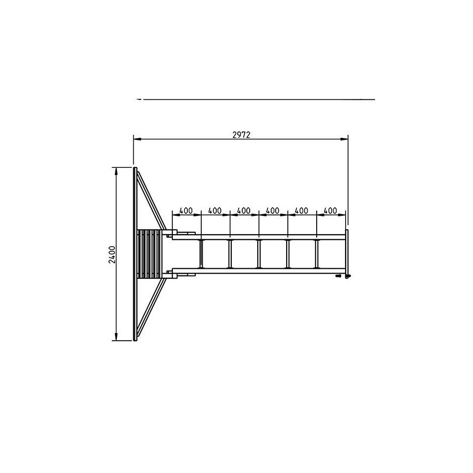 Escalera de mono parque infantil Teide