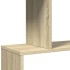 Librería divisora 6 niveles madera roble Sonoma 70x24x193