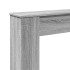 Borde de chimenea madera ingeniería gris Sonoma 100x20x100