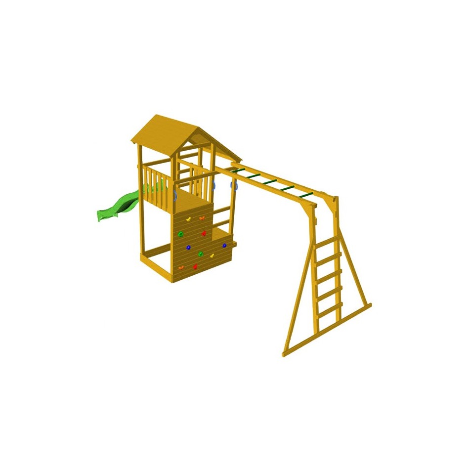 Escalera de mono parque infantil Teide