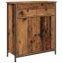 Aparador de madera de ingeniería madera envejecida 70x30x80