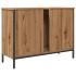 Armario lavabo baño madera ingeniería roble artisan 80x30x60