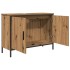 Armario lavabo baño madera ingeniería roble artisan 80x30x60
