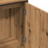 Armario lavabo baño madera ingeniería roble artisan 80x30x60
