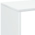 Librería divisora madera ingeniería blanco 69,5x29x103,5