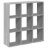 Librería divisor madera ingeniería gris Sonoma 102x29x103,5