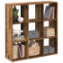 Librería divisora madera ingeniería envejecida 102x29x103,5