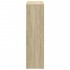 Librería divisor madera ingeniería roble Sonoma 102x29x103,5