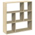 Librería divisor madera ingeniería roble Sonoma 102x29x103,5