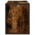 Mueble TV metal y madera contrachapada roble humo