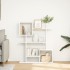 Librería divisora madera ingeniería blanca 92x29x112