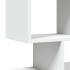 Librería divisora madera ingeniería blanca 92x29x112