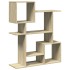 Librería divisor madera ingeniería roble Sonoma 92x29x112