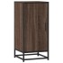 Aparador madera ingeniería y metal marrón roble 35,5x35x76