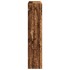 Borde de chimenea madera ingeniería envejecida 81x18x82