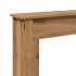 Borde de chimenea madera ingeniería roble artisan 75x20x87,5