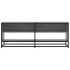 Mueble TV metal y madera ingeniería gris Sonoma 120,5x40x46