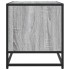 Mueble TV metal y madera ingeniería gris Sonoma 120,5x40x46