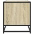 Mueble TV metal y madera ingeniería roble Sonoma 120,5x40x46