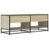 Mueble TV metal y madera ingeniería roble Sonoma 120,5x40x46